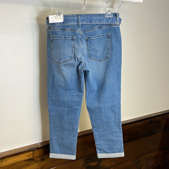 NWT Loft Outlet Modern Denim Crop Jeans- 6 - Picture 2 of 7